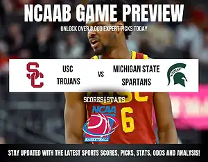 USC Trojans vs Michigan State Spartans betting preview with odds, predictions, and best bets.