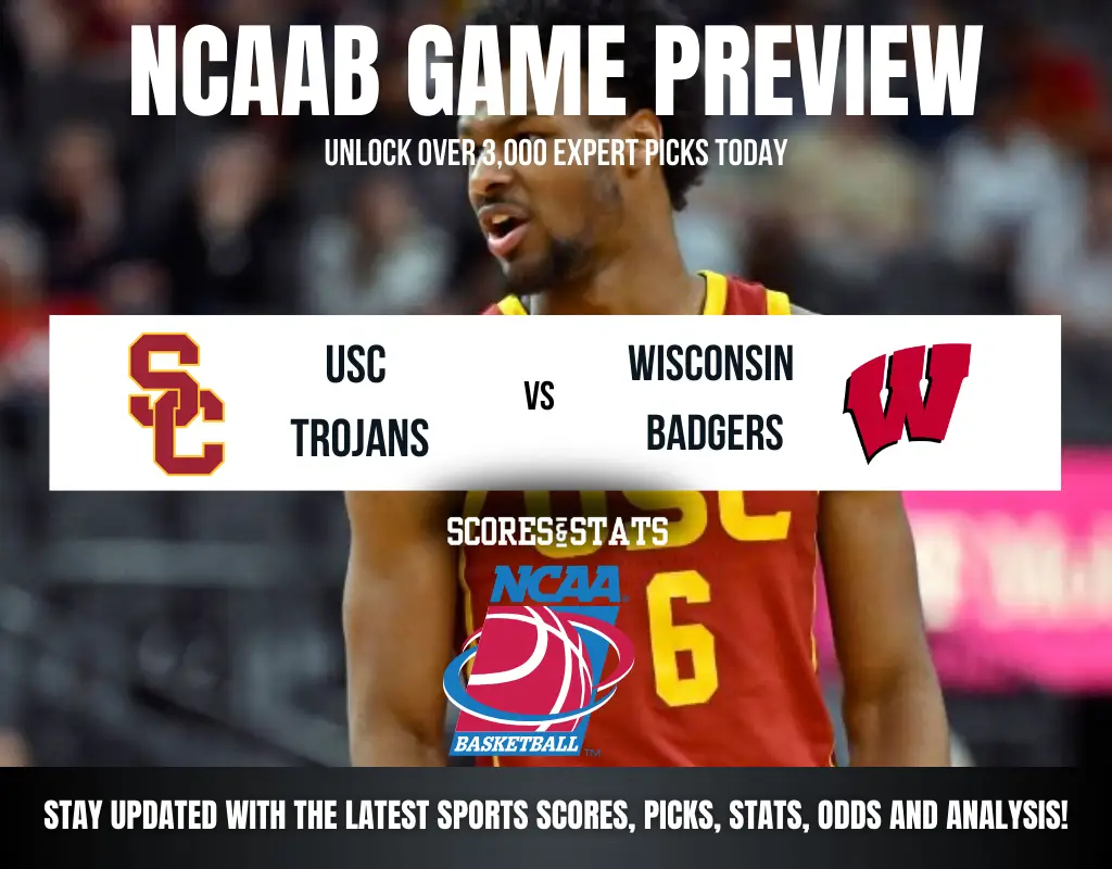 USC Trojans vs Wisconsin Badgers betting preview with odds, predictions, and best bets.