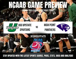 USC Upstate Spartans vs High Point Panthers betting preview with odds, predictions, and best bets.