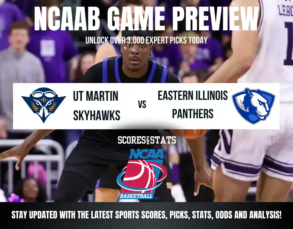 UT Martin Skyhawks vs Eastern Illinois Panthers betting preview with odds, predictions, and best bets.
