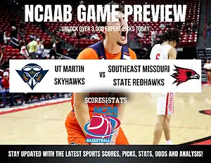 UT Martin Skyhawks vs Southeast Missouri State Redhawks betting preview with odds, predictions, and best bets.