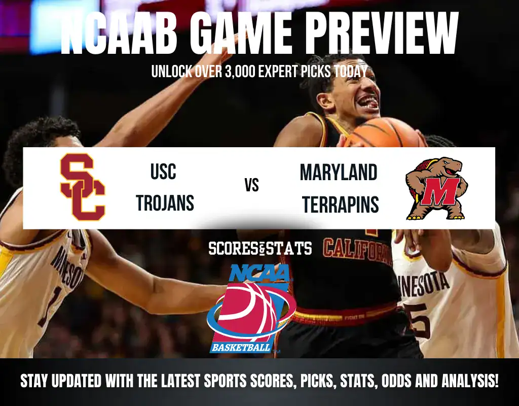 USC Trojans vs Maryland Terrapins betting preview with odds, predictions, and best bets.