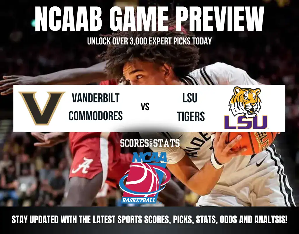Vanderbilt Commodores vs LSU Tigers betting preview with odds, predictions, and best bets.