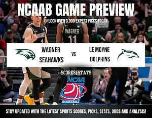 Wagner Seahawks vs Le Moyne Dolphins betting preview with odds, predictions, and best bets.