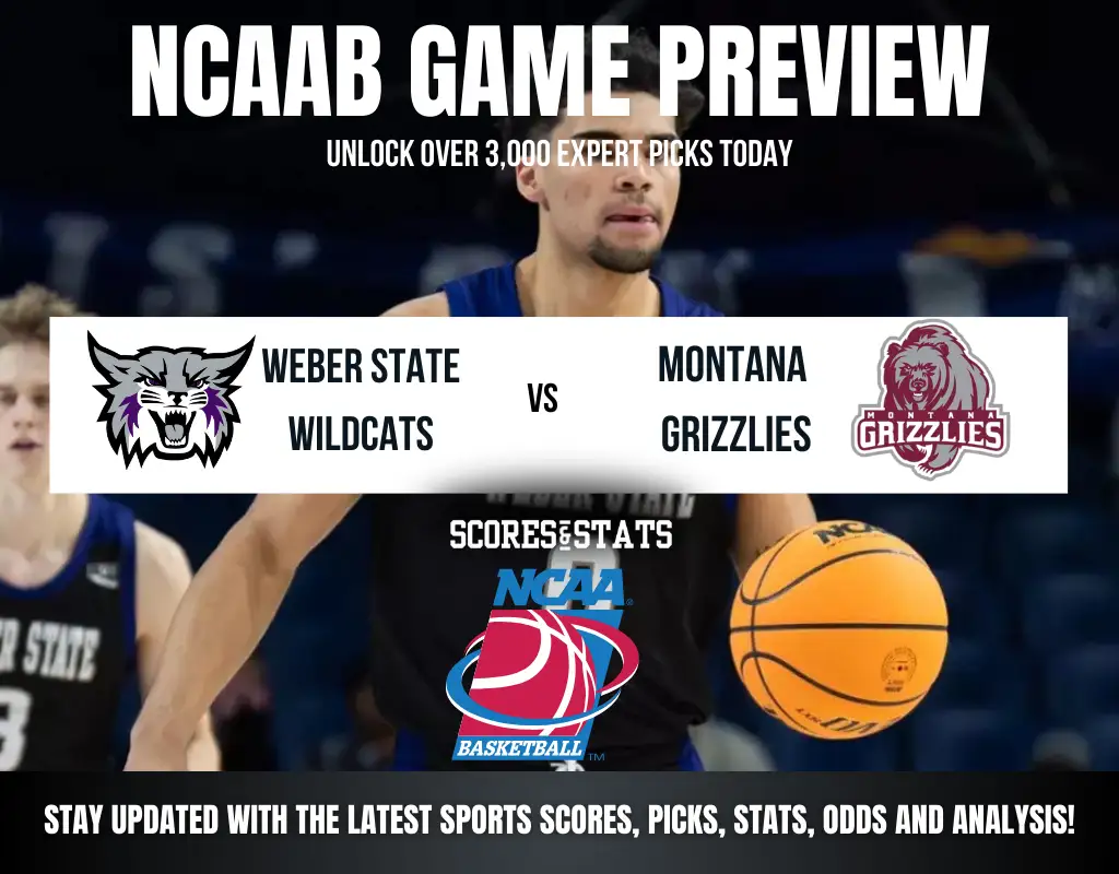 Weber State Wildcats vs Montana Grizzlies betting preview with odds, predictions, and best bets.