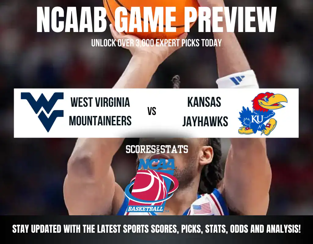 West Virginia Mountaineers vs Kansas Jayhawks betting preview with odds, predictions, and best bets.