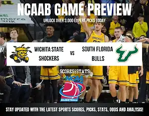 Wichita State Shockers vs South Florida Bulls betting preview with odds, predictions, and best bets.
