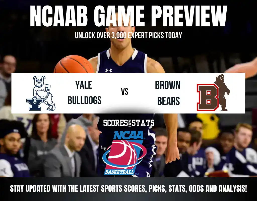 Yale Bulldogs vs Brown Bears betting preview with odds, predictions, and best bets.