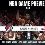 blazers rockets