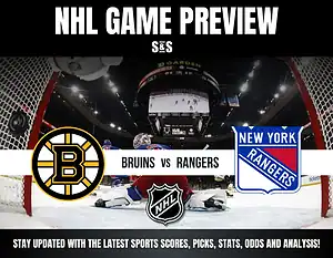 bruins vs rangers