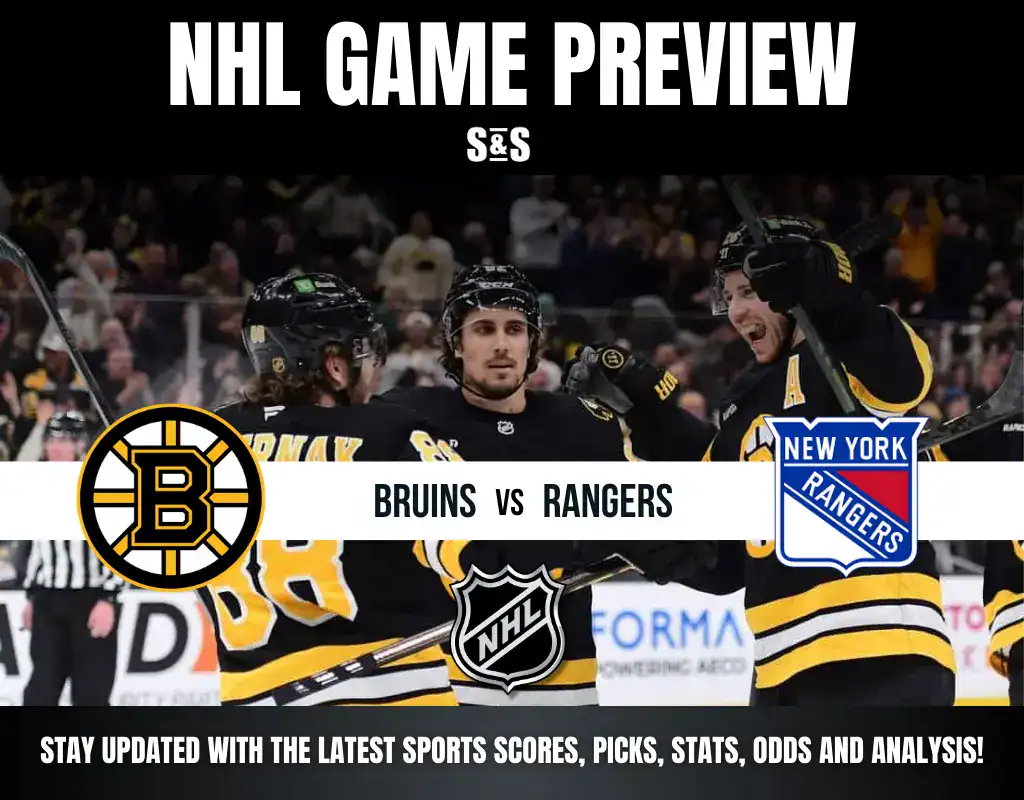 bruins vs rangers