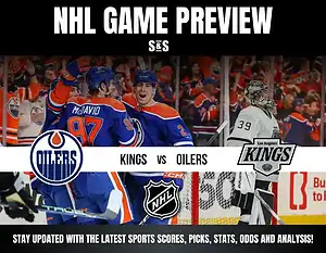 NHL Game Preview: Kings vs. Oilers. Stay updated with the latest sports scores, picks, stats, odds, and analysis.