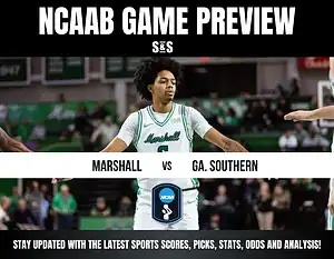 NCAAB Game Preview: Marshall vs. Georgia Southern. Stay updated with the latest sports scores, picks, stats, odds and analysis!