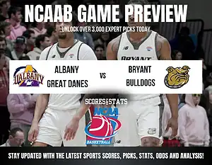 Albany Great Danes vs Bryant Bulldogs betting preview with odds, predictions, and best bets.