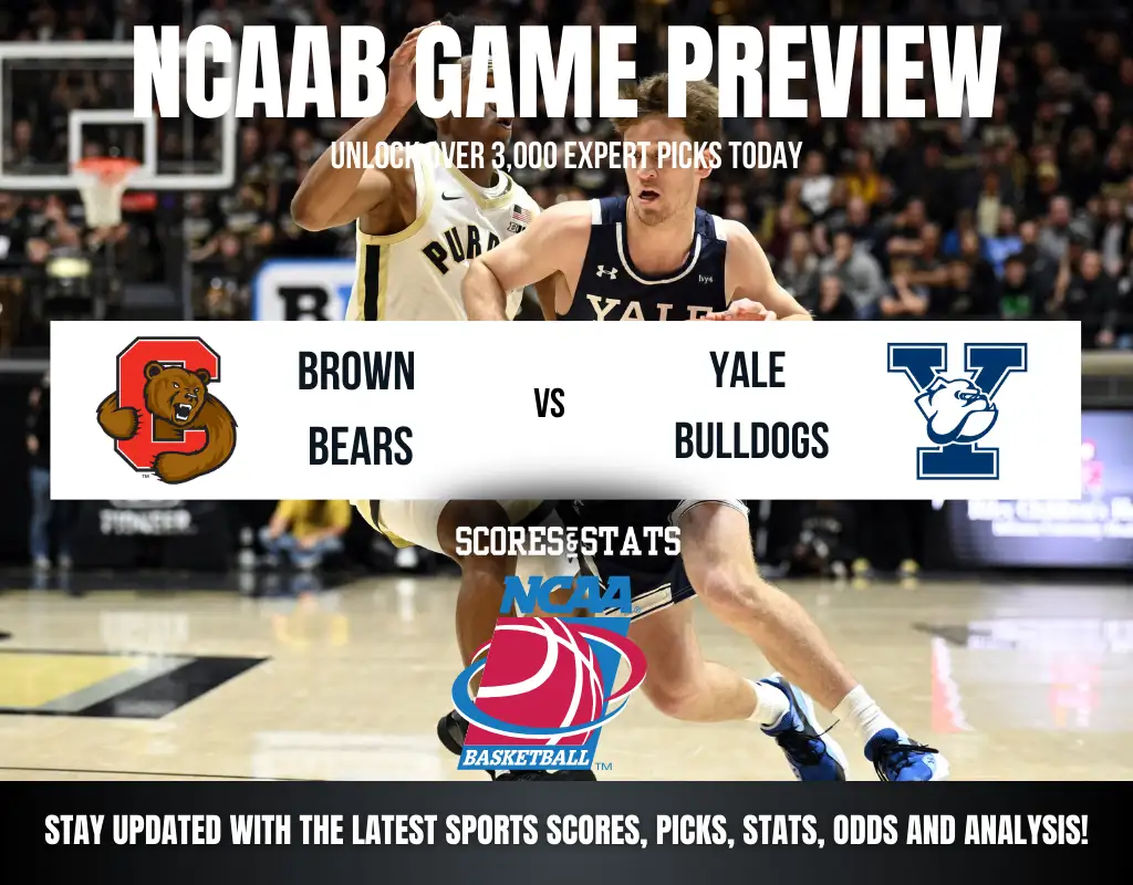 Brown Bears vs Yale Bulldogs betting preview with odds, predictions, and best bets.