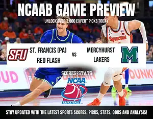 St. Francis (PA) Red Flash vs Mercyhurst Lakers betting preview with odds, predictions, and best bets.