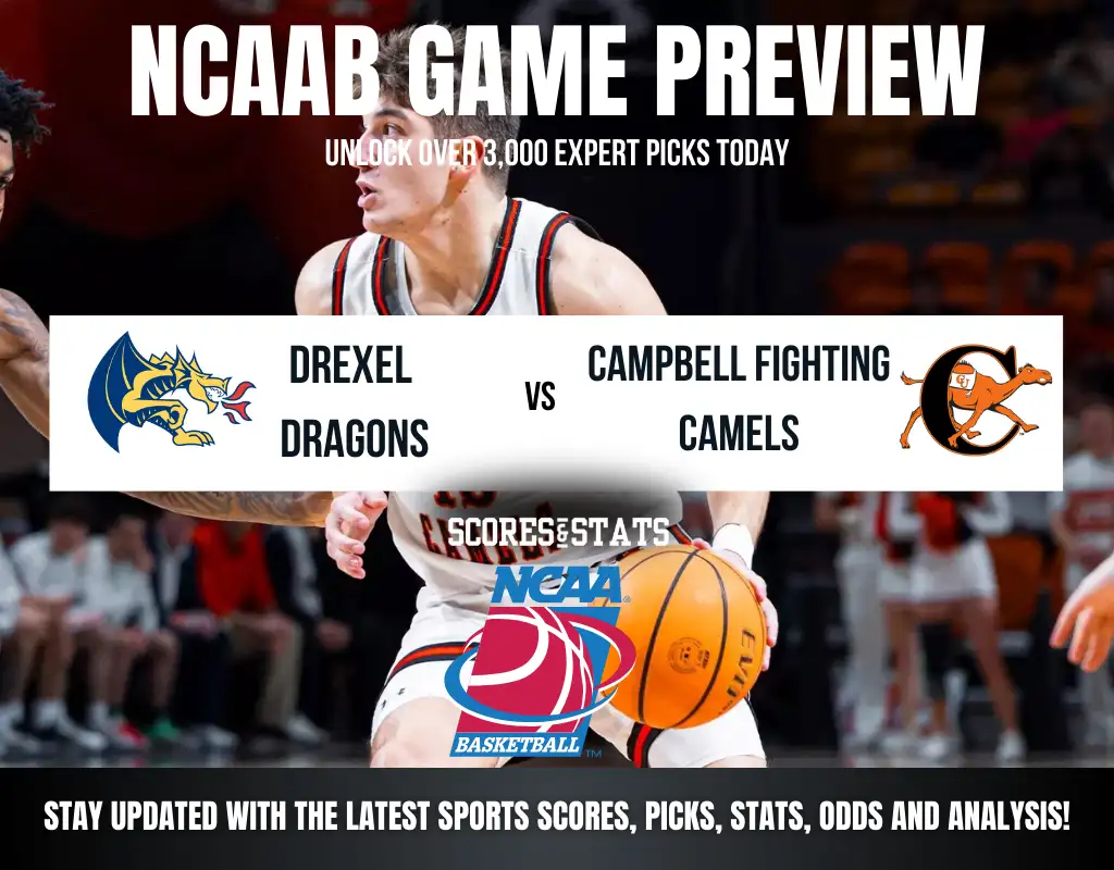 Drexel Dragons vs Campbell Fighting Camels betting preview with odds, predictions, and best bets.