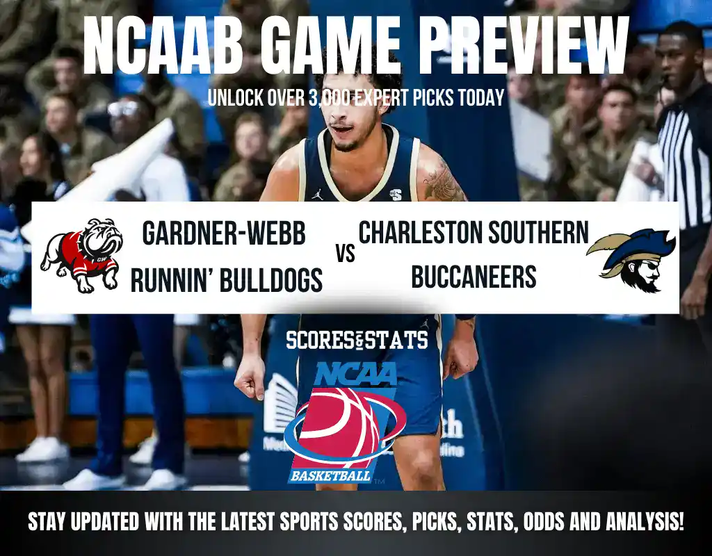 Gardner-Webb Runnin’ Bulldogs vs Charleston Southern Buccaneers betting preview with odds, predictions, and best bets.
