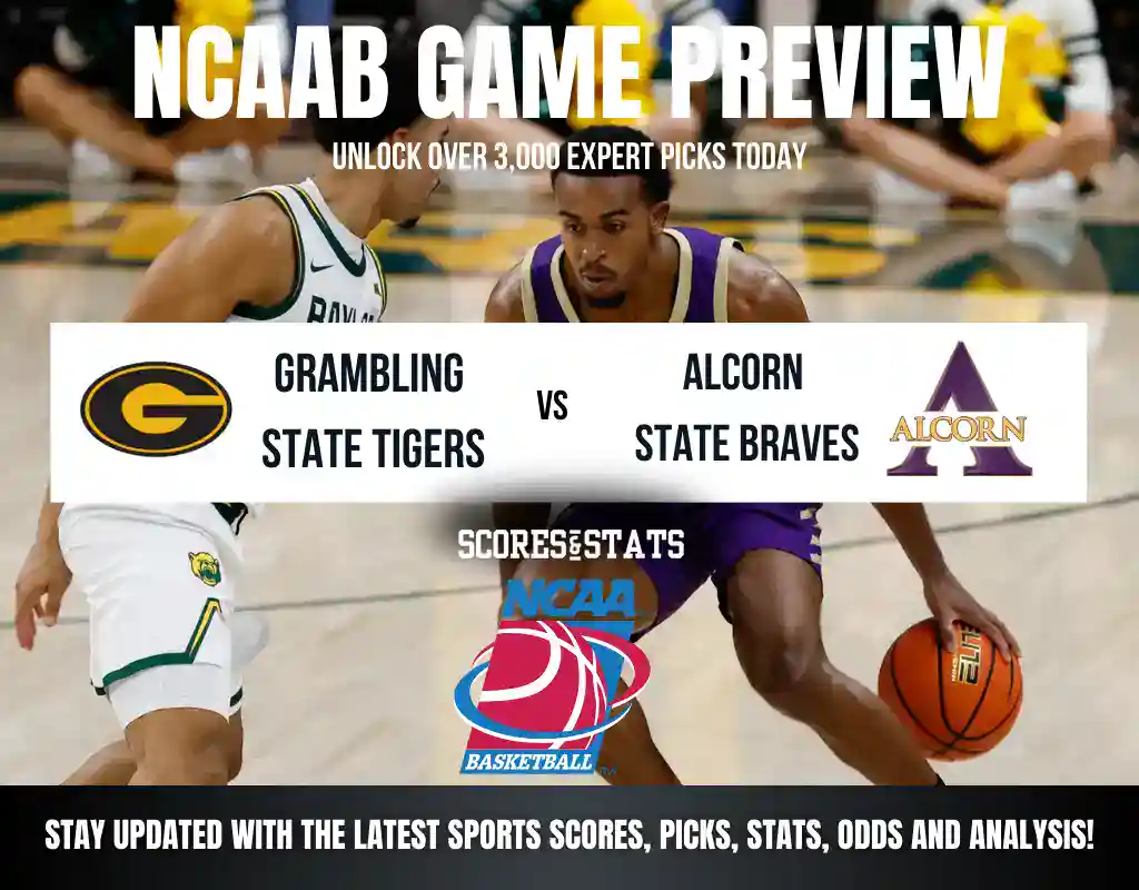 Grambling State Tigers vs Alcorn State Braves betting preview with odds, predictions, and best bets.