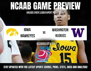 Iowa Hawkeyes vs Washington Huskies betting preview with odds, predictions, and best bets.