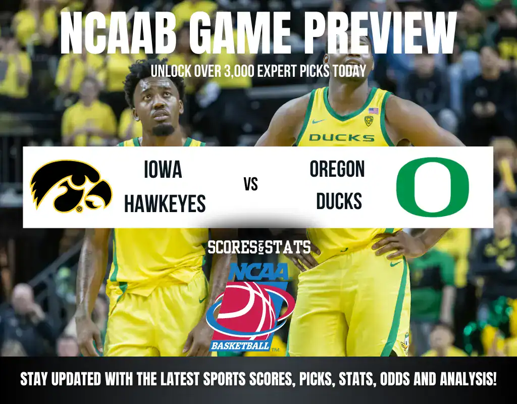 Iowa Hawkeyes vs Oregon Ducks betting preview with odds, predictions, and best bets.