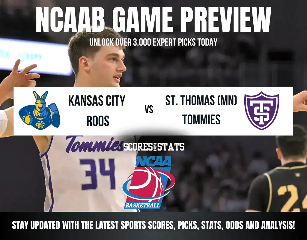 Kansas City Roos vs St. Thomas (MN) Tommies betting preview with odds, predictions, and best bets.