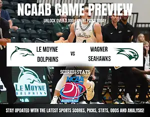Le Moyne Dolphins vs Wagner Seahawks betting preview with odds, predictions, and best bets.