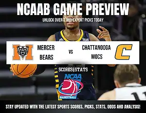 Mercer Bears vs Chattanooga Mocs betting preview with odds, predictions, and best bets.