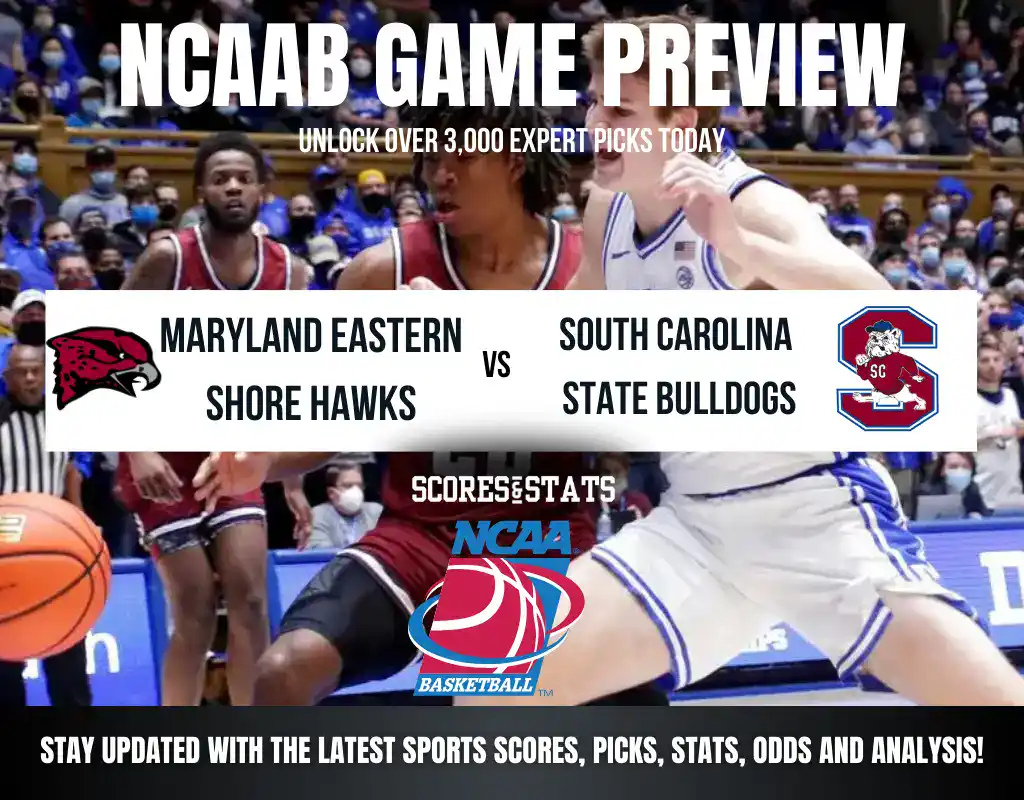 Maryland Eastern Shore Hawks vs South Carolina State Bulldogs betting preview with odds, predictions, and best bets.