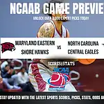 Maryland Eastern Shore Hawks vs North Carolina Central Eagles betting preview with odds, predictions, and best bets.