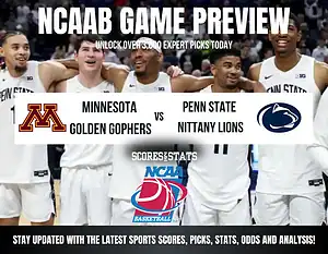 Minnesota Golden Gophers vs Penn State Nittany Lions betting preview with odds, predictions, and best bets.