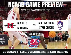 Nicholls Colonels vs Northwestern State Demons betting preview with odds, predictions, and best bets.