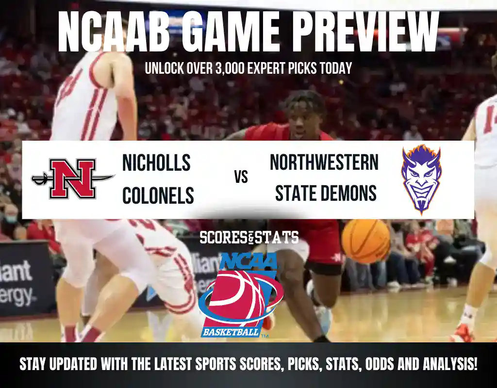 Nicholls Colonels vs Northwestern State Demons betting preview with odds, predictions, and best bets.