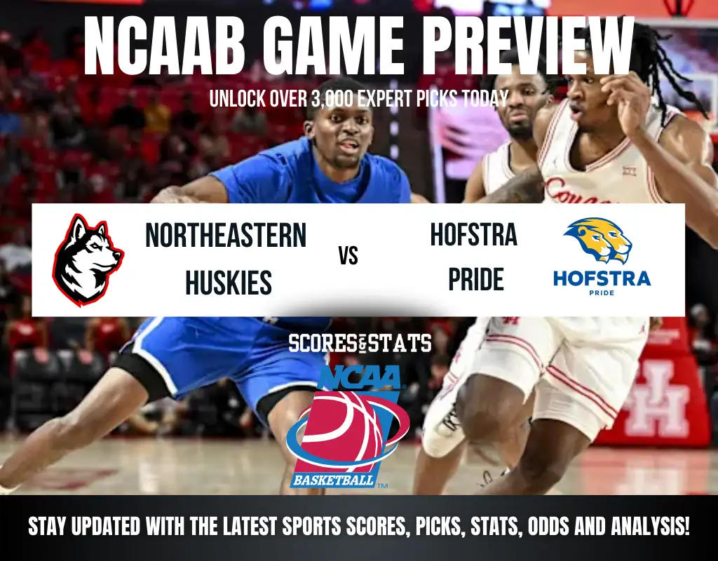 Northeastern Huskies vs Hofstra Pride betting preview with odds, predictions, and best bets.