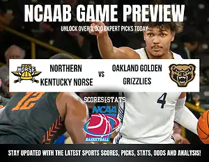 Northern Kentucky Norse vs Oakland Golden Grizzlies betting preview with odds, predictions, and best bets.