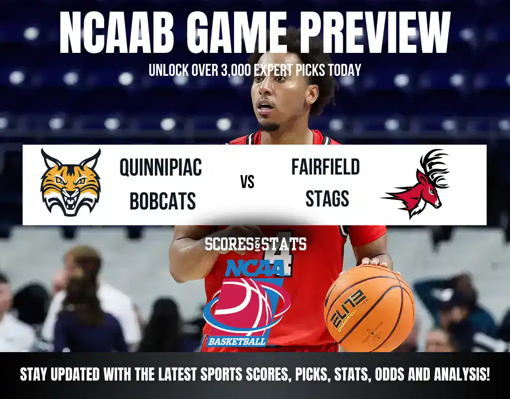 Quinnipiac Bobcats vs Fairfield Stags betting preview with odds, predictions, and best bets.