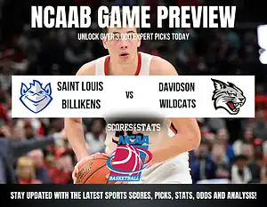 Saint Louis Billikens vs Davidson Wildcats betting preview with odds, predictions, and best bets.