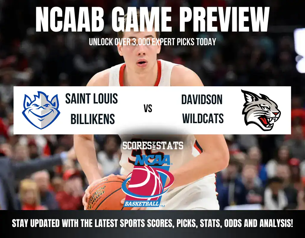 Saint Louis Billikens vs Davidson Wildcats betting preview with odds, predictions, and best bets.