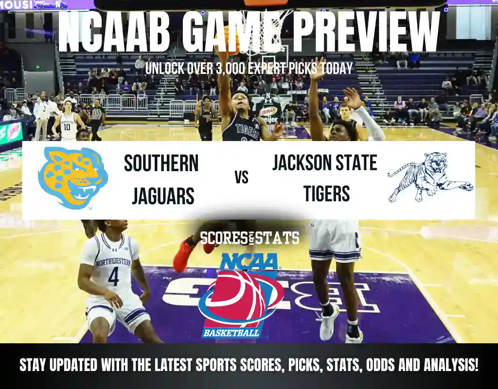 Southern Jaguars vs Jackson State Tigers betting preview with odds, predictions, and best bets.