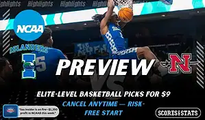 Texas A&M-Corpus Christi Islanders graphic featuring a bold headline, team branding, and a basketball-themed background with game action imagery.