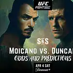 UFC Fight Night: Moicano vs. Duncan: Renato Moicano vs. Chris Duncan Odds and Predictions