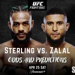 UFC Fight Night: Sterling vs Zalal: Odds and Predictions