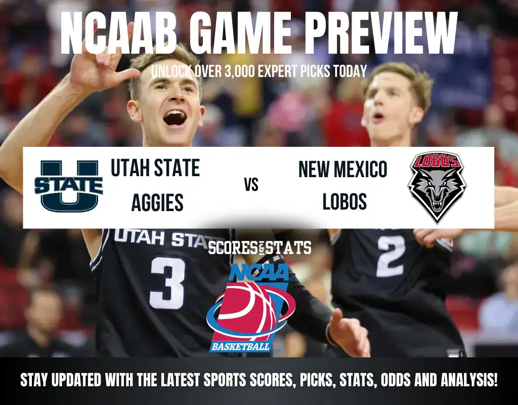 Utah State Aggies vs New Mexico Lobos betting preview with odds, predictions, and best bets.