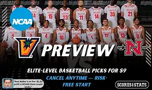 Texas–Rio Grande Valley Vaqueros vs. Nicholls Colonels game preview graphic featuring both team logos, a Texas–Rio Grande Valley basketball action background, and a ScoresAndStats “Preview” stats badge (February 9, 2026).