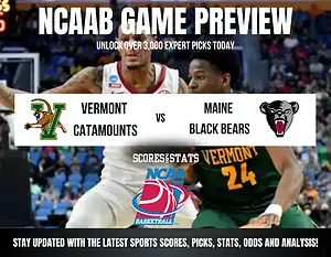 Vermont Catamounts vs Maine Black Bears betting preview with odds, predictions, and best bets.