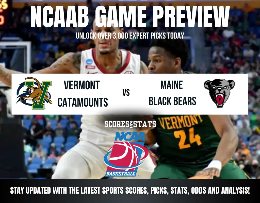 Vermont Catamounts vs Maine Black Bears betting preview with odds, predictions, and best bets.