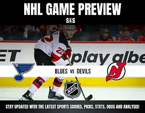 blues vs devils