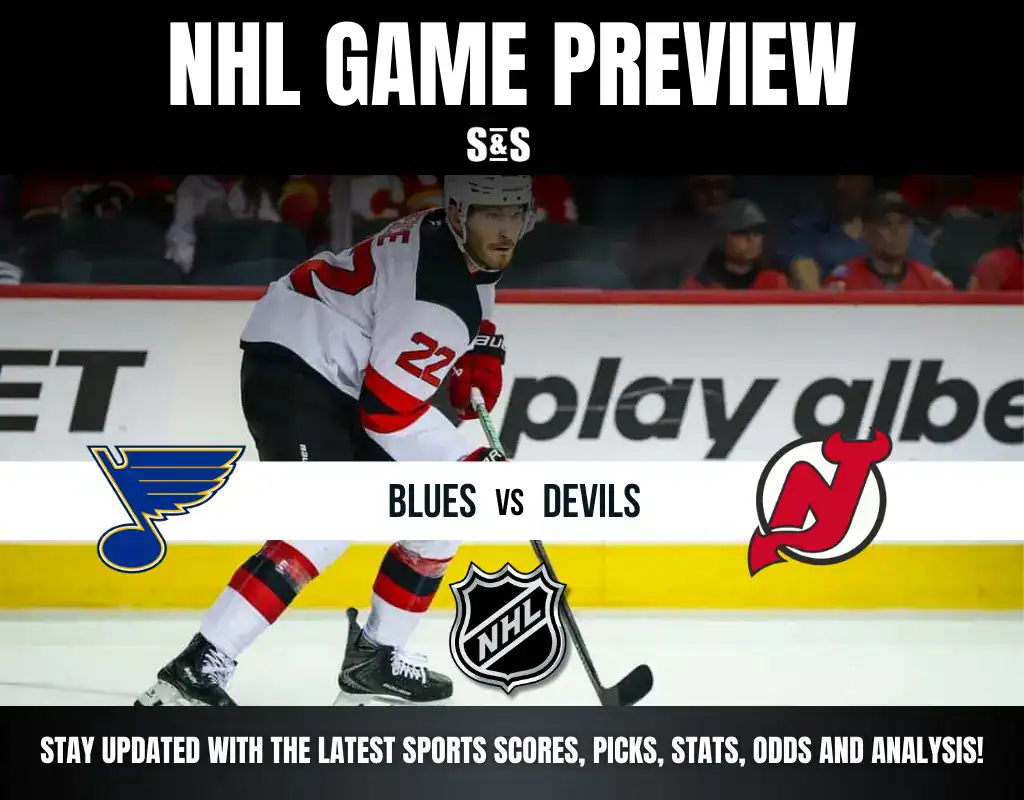 blues vs devils