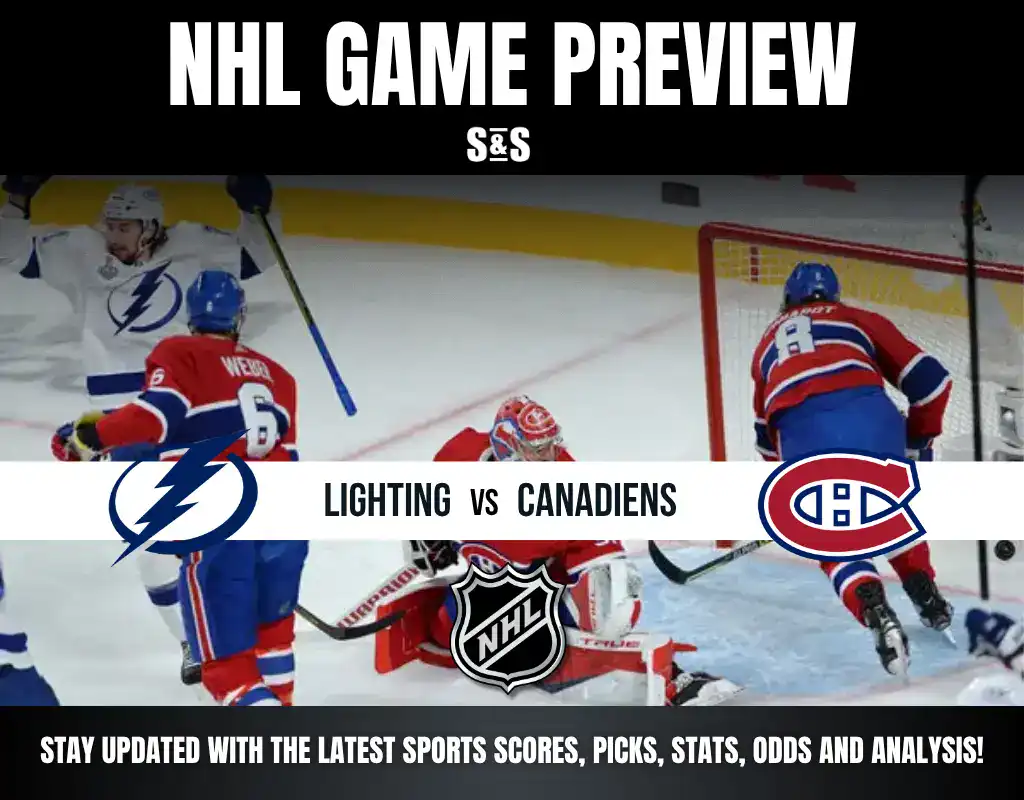 NHL Game Preview featuring the Lightning vs. Canadiens.