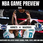 NBA Game Preview: Hornets vs Mavericks. Stay updated with the latest sports scores, picks, stats, odds and analysis!